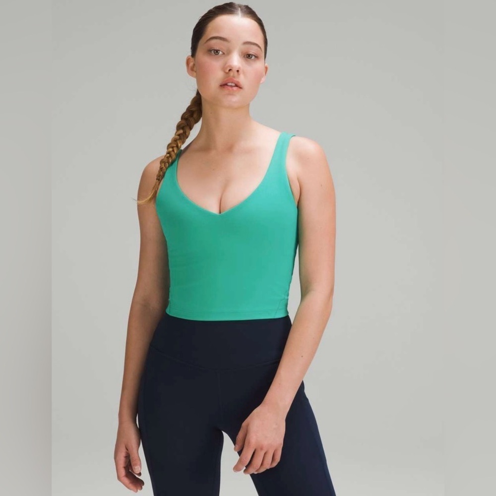 Lululemon Align Tank Top in Kelly Green